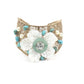 Rajwada White & Blue Alloy Embellished Bracelet For Women