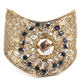 Rajwada Golden Alloy Embellished Bracelet For Women