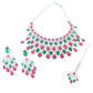 Rajwada Multicolour Alloy Embellished Jewellery Set For Women