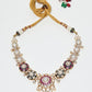 Rajwada Multicolor Alloy Kundan Jewellery Set For Women