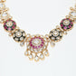 Rajwada Multicolor Alloy Kundan Jewellery Set For Women