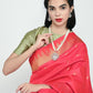 Rajwada White Alloy Beaded Pearl Jewellery Set For Women