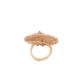 Rajwada Golden Alloy Embellished Ring For Women