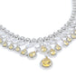 Rajwada Yellow Alloy Embellished Jewellery Set For Women