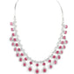 Rajwada Dark Pink Alloy Embellished Jewellery Set For Women