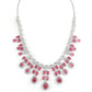 Rajwada Dark Pink Alloy Embellished Jewellery Set For Women