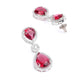 Rajwada Dark Pink Alloy Embellished Jewellery Set For Women