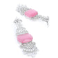 Rajwada Light Pink Alloy Embellished Jewellery Set For Women