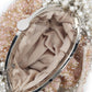 Rajwada Beige Velvet Embellished Hand Bag For Women