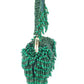 Rajwada Green Velvet Embellished Hand Bag For Women