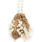 Rajwada Gold Velvet Embellished Potli For Women