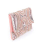 Rajwada Peach Polyester Embroidered Clutch For Women