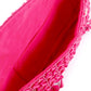 Rajwada Pink Cotton Blend Embellished Hand Bag For Women