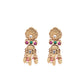 Rajwada Gold Mixed Metal Embellished Neck Piece Set For Women