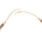 Rajwada Gold And Magenta Mixed Metal Embellished Neck Piece Set For Women