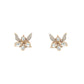 Rajwada Gold And Magenta Mixed Metal Embellished Neck Piece Set For Women
