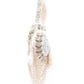 Rajwada White Velvet Embellished Potli For Women