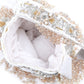 Rajwada White Velvet Embellished Potli For Women