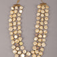 Rajwada Off White Faux Pearl Long Neckpiece With Beads For Women