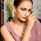 Rajwada White Zicron Gold Plated Dangler Earrings For Women