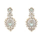 Rajwada Sea Green Kundan Gold Plated Dangler Earrings For Women