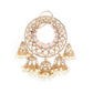 Rajwada Gold Kundan Gold Plated Dangler Earrings For Women