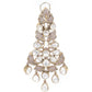 Rajwada Pink Kundan Gold Plated Dangler Earrings For Women