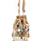 Rajwada MultiColor Suede Sequin And Mirror Work Potli Bag For Women