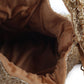Rajwada Golden Velvet Cutdana And Beads Work Potli For Women