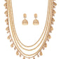 Rajwada Gold Three Layered Bridal Neck Piece For Women