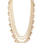 Rajwada Gold Three Layered Bridal Neck Piece For Women