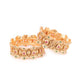 Rajwada Gold Embellished Bangles For Women-Set Of 2