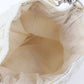 Rajwada Off white Raw Silk Cutdana And Beads With Wrist Tassel Potli Bag For Women
