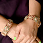 Rajwada Multicolor Embellished Bangles For Women-Set Of 2