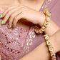 Rajwada Gold Embellished Bangles For Women-Set Of 2