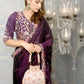 Rajwada Peach Embellished Potli Bag For Women