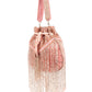 Rajwada Pink Tasseled Bridal Potli Bag For Women