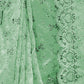 Rajwada Sea Green Embroidered Net Saree With Unstitched Blouse For Women