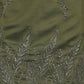 Rajwada Olive Cotton Blend Embroidered Solid Kurta For Men