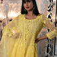 Rajwada Women Organza Chikankari Beads Embroidered Unstitched Kurta Set