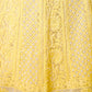 Rajwada Women Organza Chikankari Beads Embroidered Unstitched Kurta Set