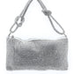 Rajwada Silver Polyester Embellished Clutch For Women