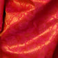 Rajwada Women Festive Pink Silk Blend Woven Saree With Unstitched Blouse