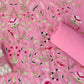 Rajwada Women Pink Floral Sequence Embroidered Georgette Unstitched Sharara Suit