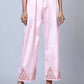 Rajwada Women Pink Embellished With Embroidered Georgette Semi Stitched Suit