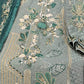 Rajwada Women Sea Green Embroidered Georgette Semi Stitched Salwar Suit