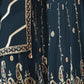 Rajwada Navy Blue Georgette Embroidered Semi-Sitched Kurta Set For Women