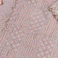 Rajwada Dusty Mauve Organza Embellished Semi-Stitched Kurta Set For Women
