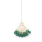 Rajwada Green And Silver Alloy Jewellery Set For Women