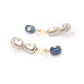 Rajwada Royal Blue And Alloy Jewellery Set For Women